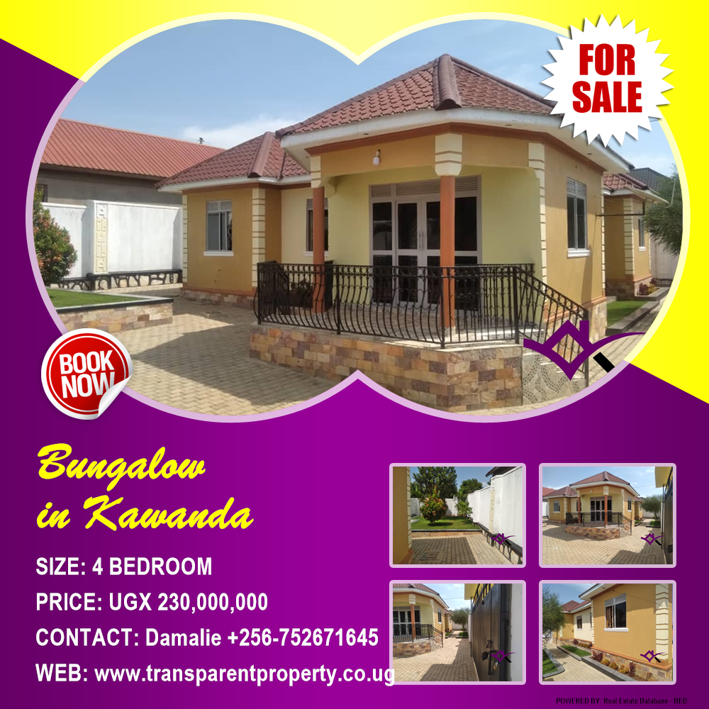 4 bedroom Bungalow  for sale in Kawanda Wakiso Uganda, code: 140702