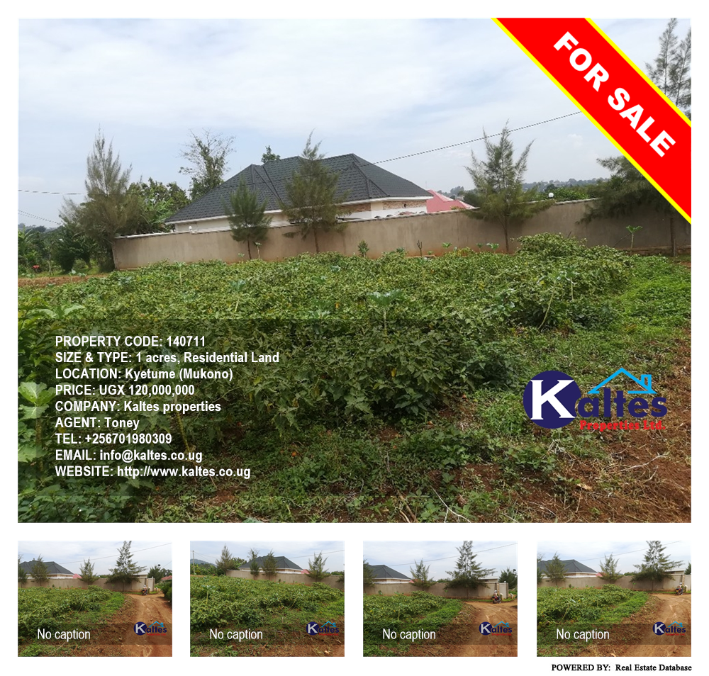 Residential Land  for sale in Kyetume Mukono Uganda, code: 140711