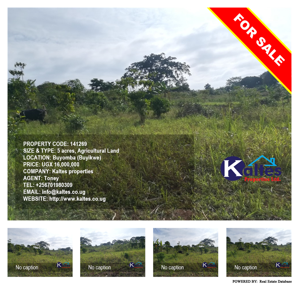 Agricultural Land  for sale in Buyomba Buyikwe Uganda, code: 141269