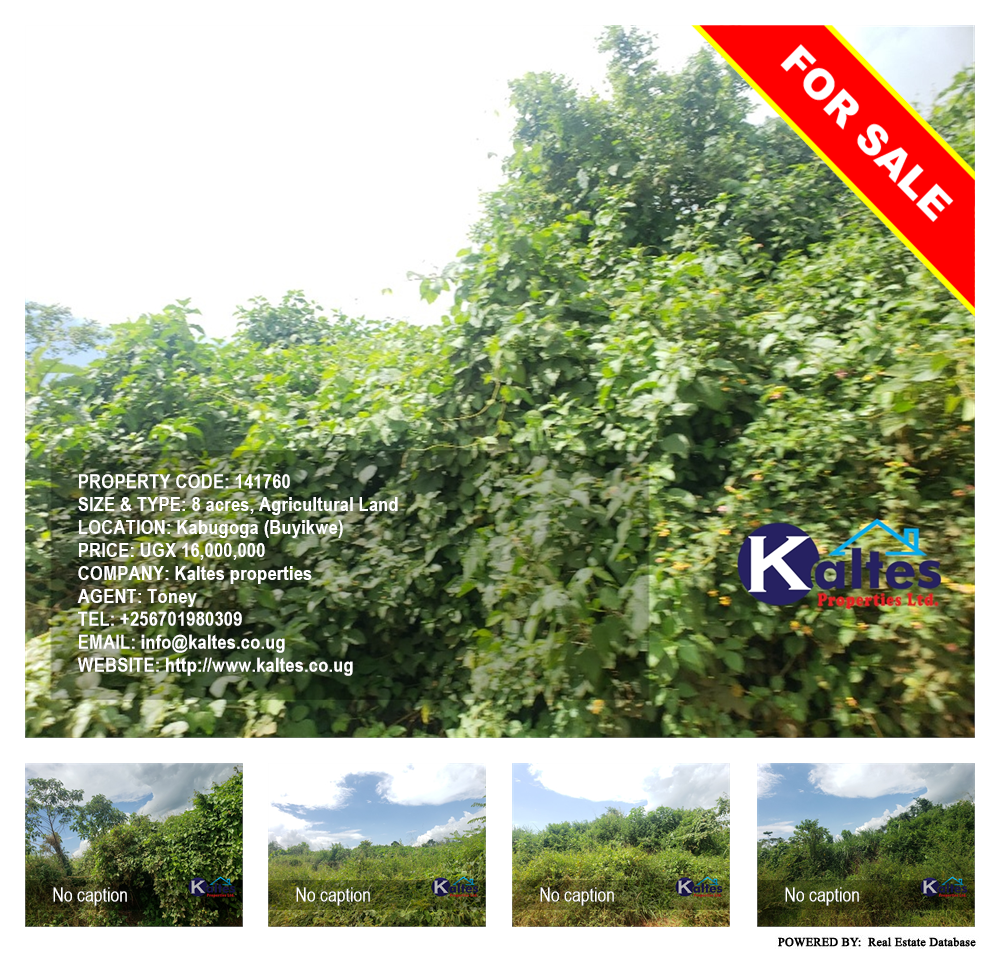 Agricultural Land  for sale in Kabugoga Buyikwe Uganda, code: 141760