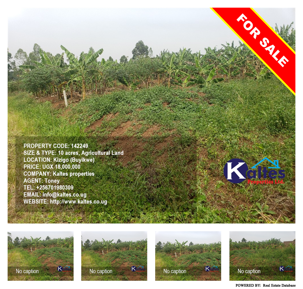 Agricultural Land  for sale in Kizigo Buyikwe Uganda, code: 142249