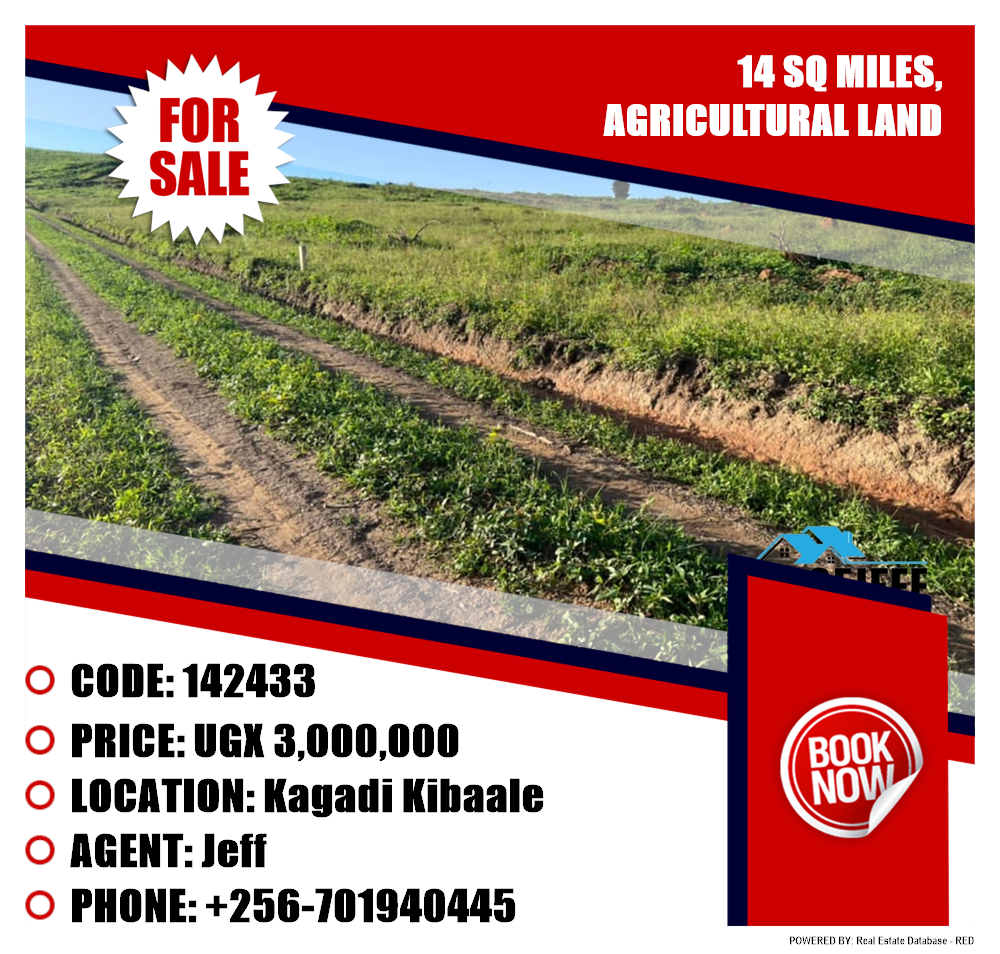 Agricultural Land  for sale in Kagadi Kibaale Uganda, code: 142433