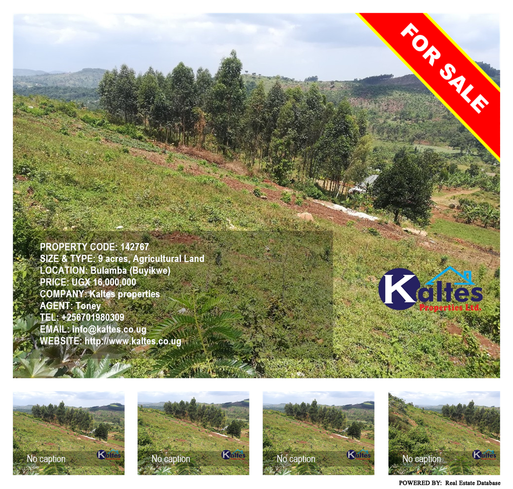 Agricultural Land  for sale in Bulamba Buyikwe Uganda, code: 142767