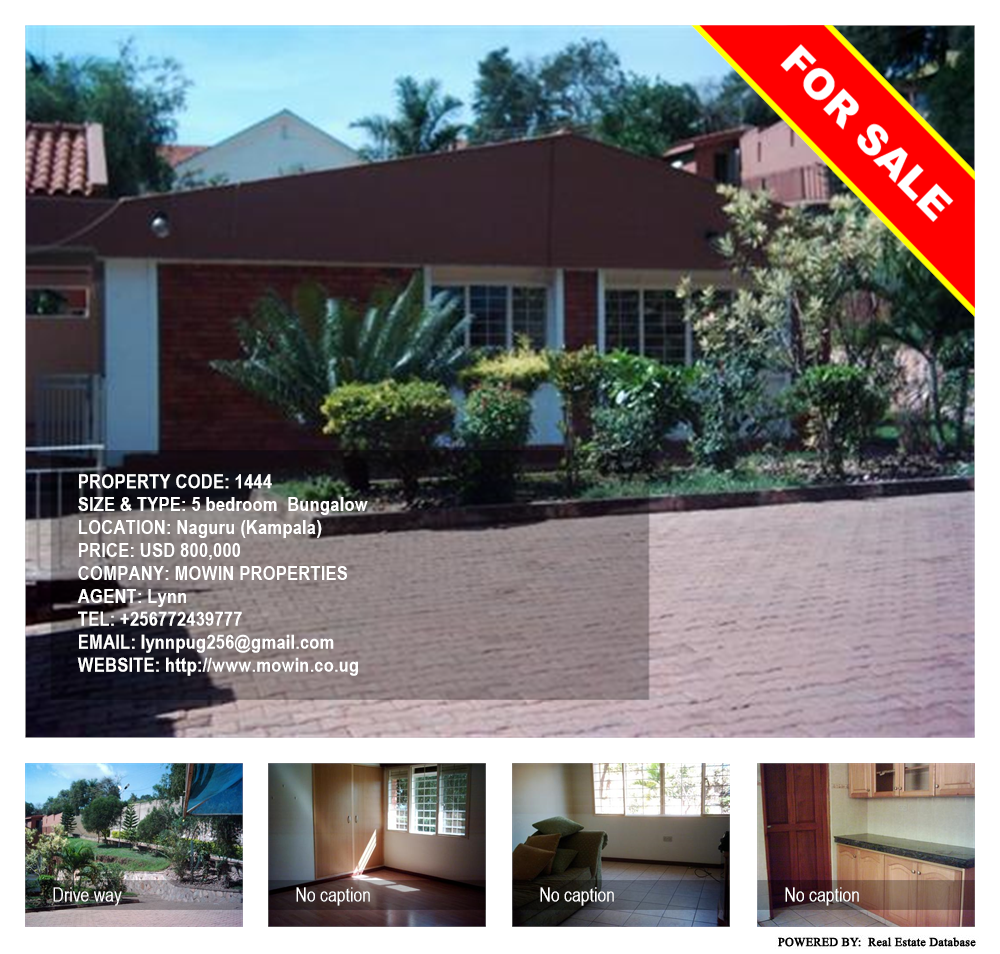 5 bedroom Bungalow  for sale in Naguru Kampala Uganda, code: 1444