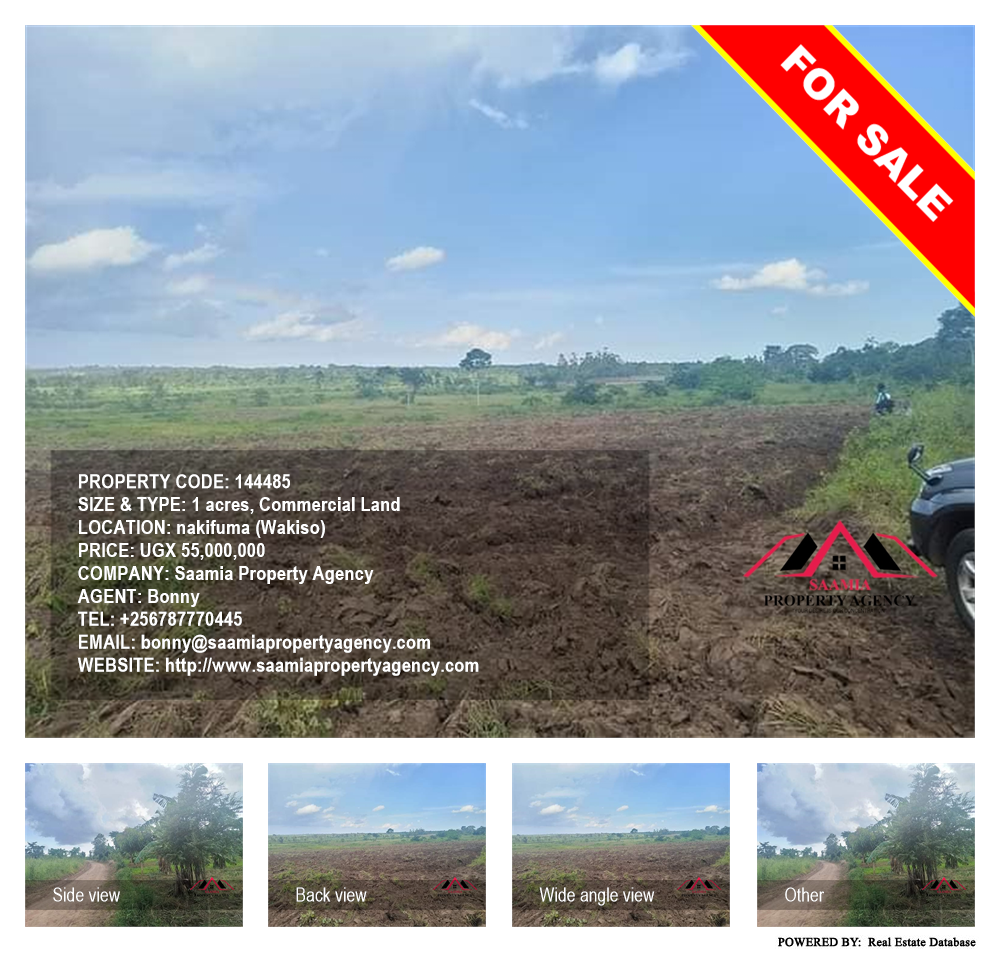 Commercial Land  for sale in Nakifuma Wakiso Uganda, code: 144485