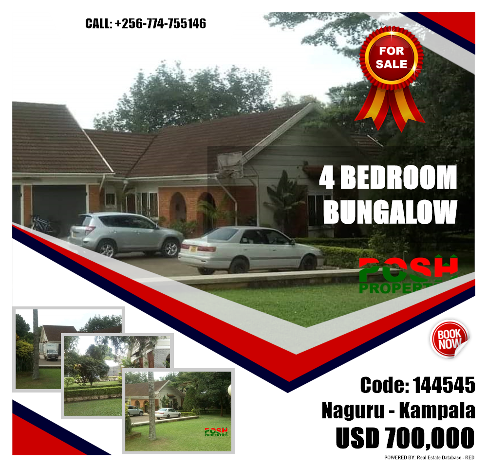 4 bedroom Bungalow  for sale in Naguru Kampala Uganda, code: 144545
