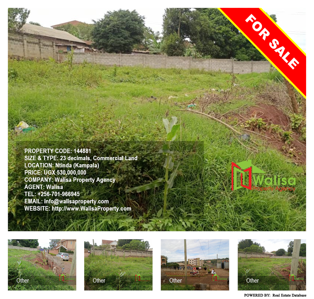 Commercial Land  for sale in Ntinda Kampala Uganda, code: 144881