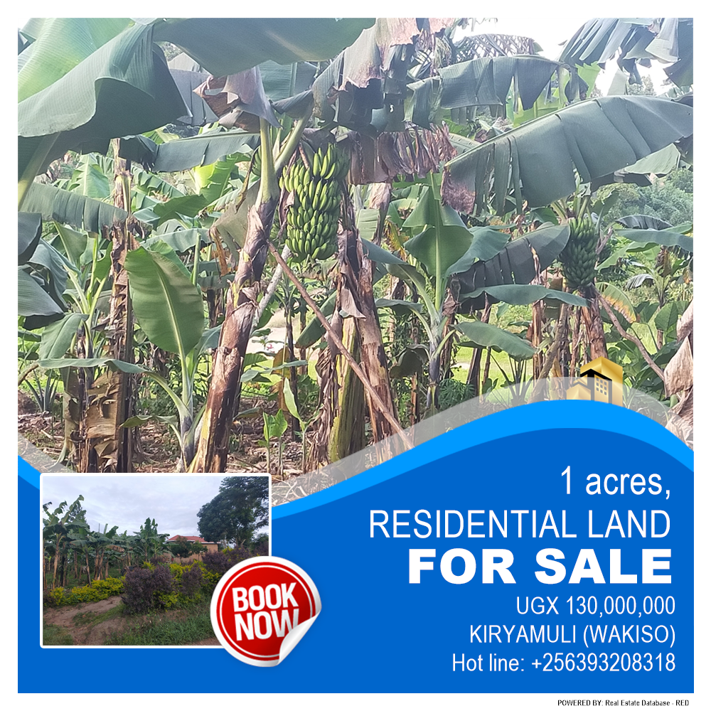 Residential Land  for sale in Kiryamuli Wakiso Uganda, code: 144913