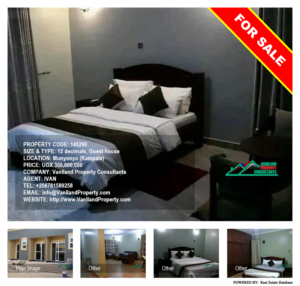 Guest house  for sale in Munyonyo Kampala Uganda, code: 145290