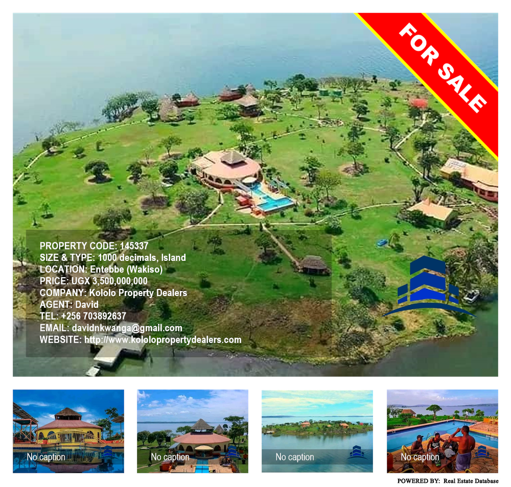 Island  for sale in Entebbe Wakiso Uganda, code: 145337