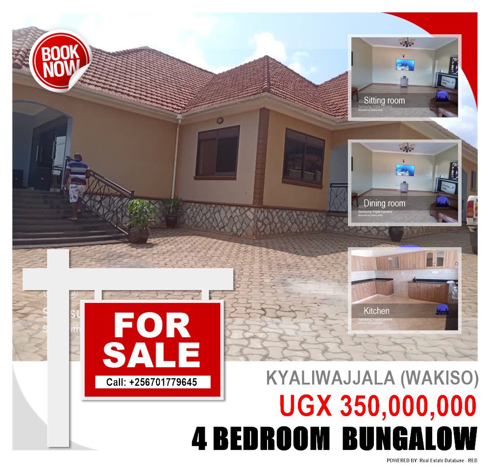 4 bedroom Bungalow  for sale in Kyaliwajjala Wakiso Uganda, code: 145648