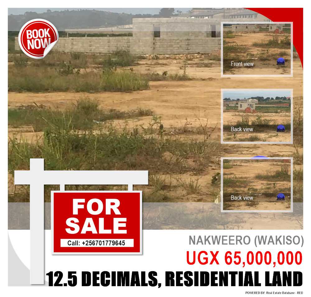 Residential Land  for sale in Nakweelo Wakiso Uganda, code: 145722