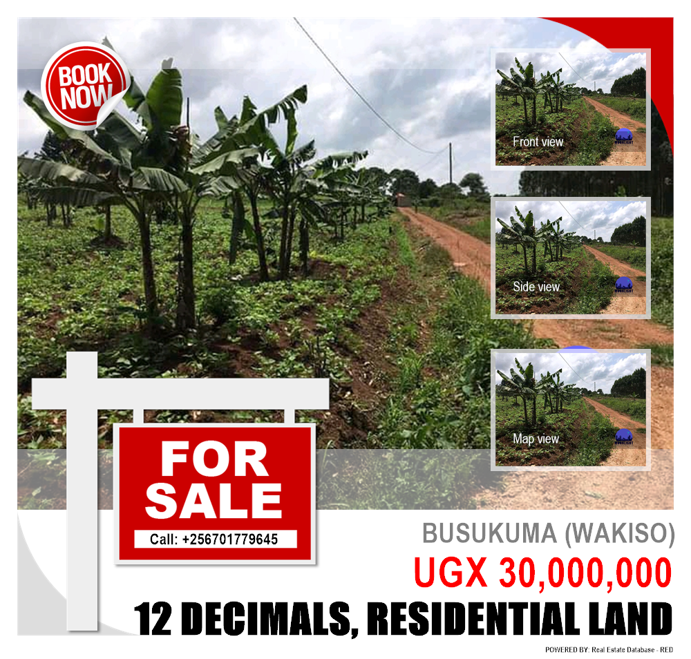 Residential Land  for sale in Busukuma Wakiso Uganda, code: 145730