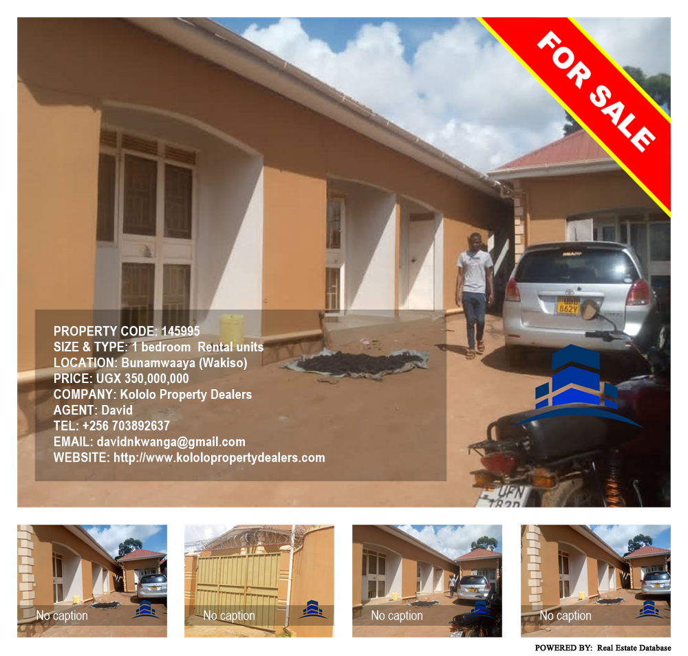 1 bedroom Rental units  for sale in Bunamwaaya Wakiso Uganda, code: 145995