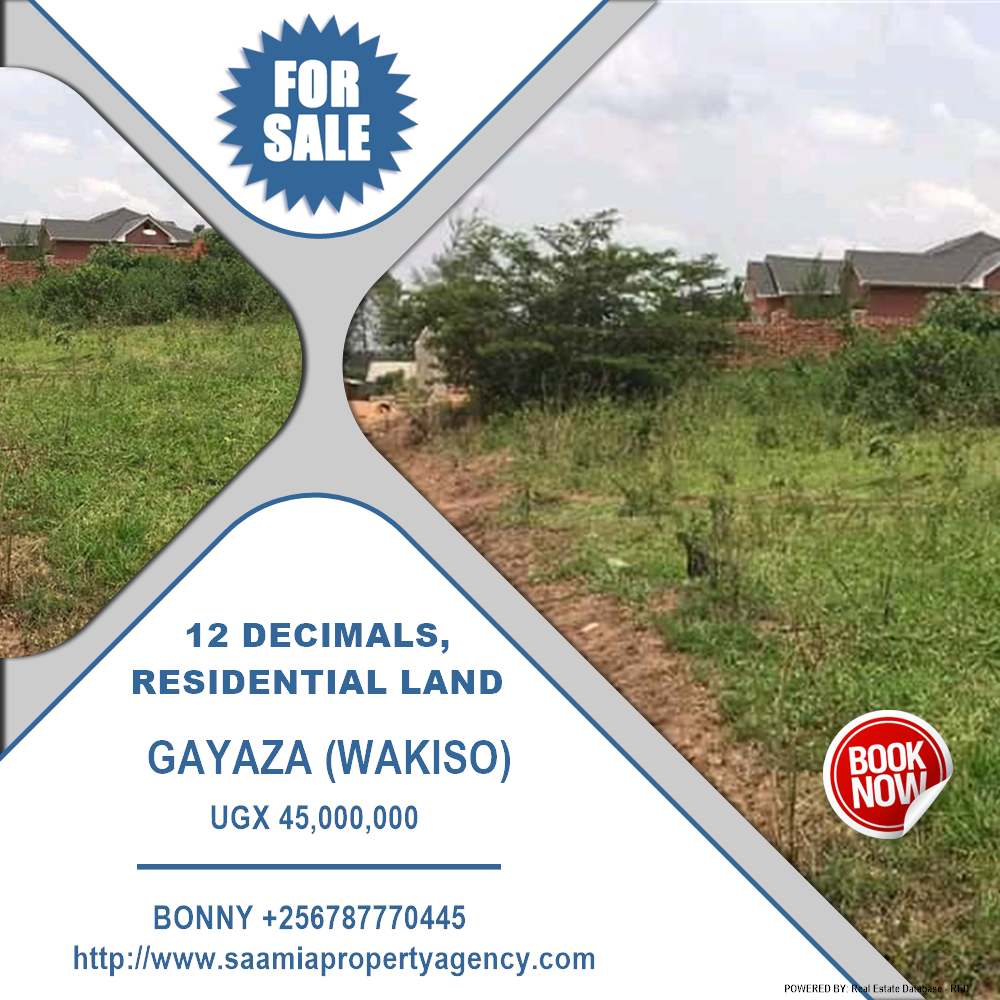 Residential Land  for sale in Gayaza Wakiso Uganda, code: 146050