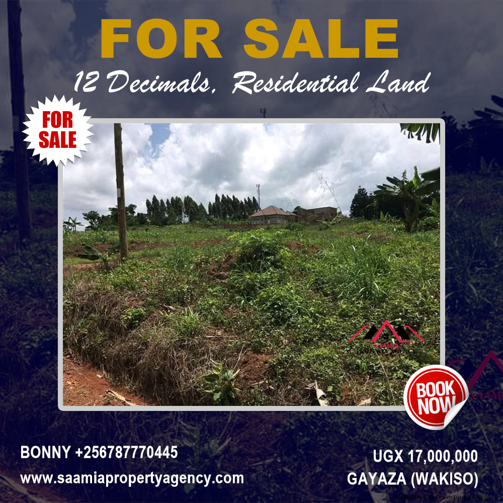 Residential Land  for sale in Gayaza Wakiso Uganda, code: 146051