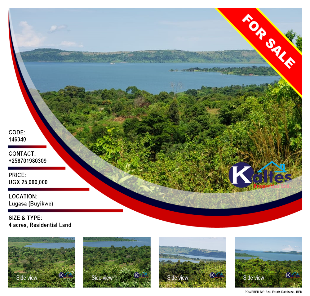 Residential Land  for sale in Lugasa Buyikwe Uganda, code: 146340