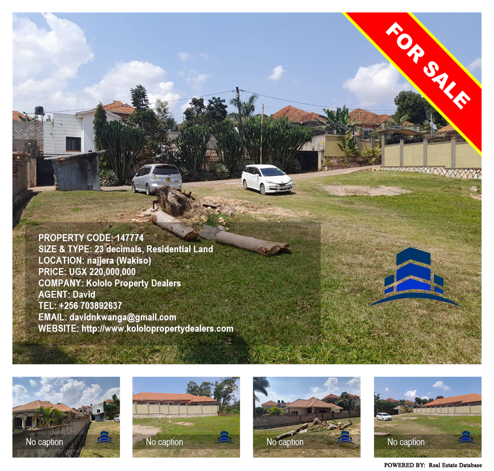 Residential Land  for sale in Najjera Wakiso Uganda, code: 147774