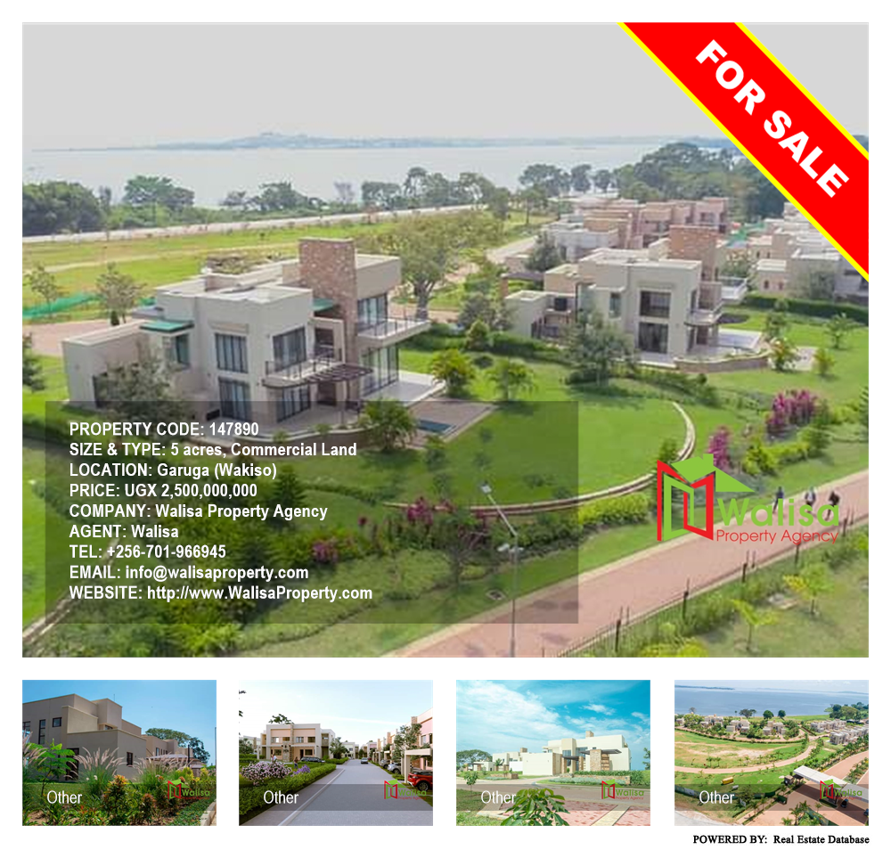 Commercial Land  for sale in Garuga Wakiso Uganda, code: 147890