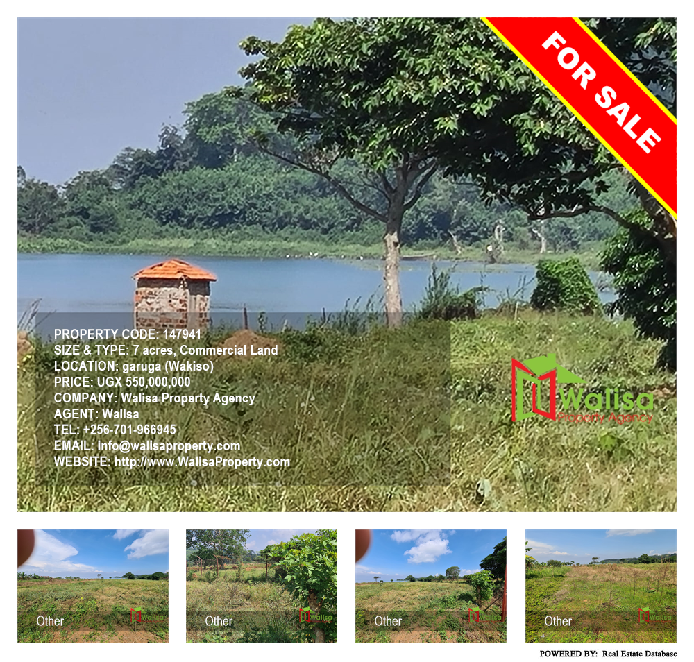 Commercial Land  for sale in Garuga Wakiso Uganda, code: 147941