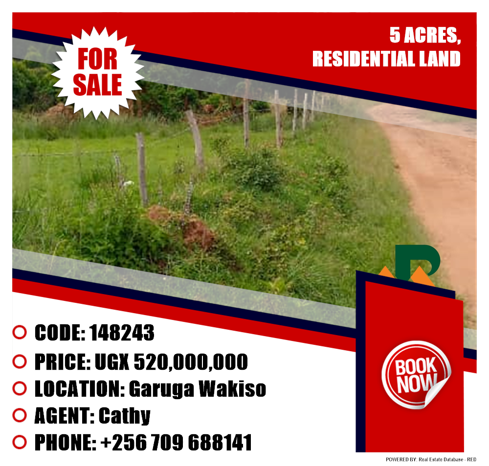 Residential Land  for sale in Garuga Wakiso Uganda, code: 148243