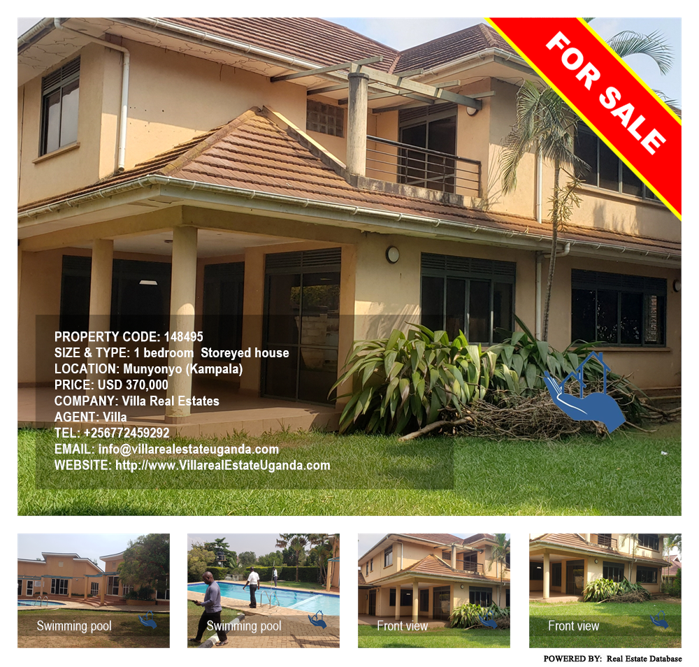 1 bedroom Storeyed house  for sale in Munyonyo Kampala Uganda, code: 148495