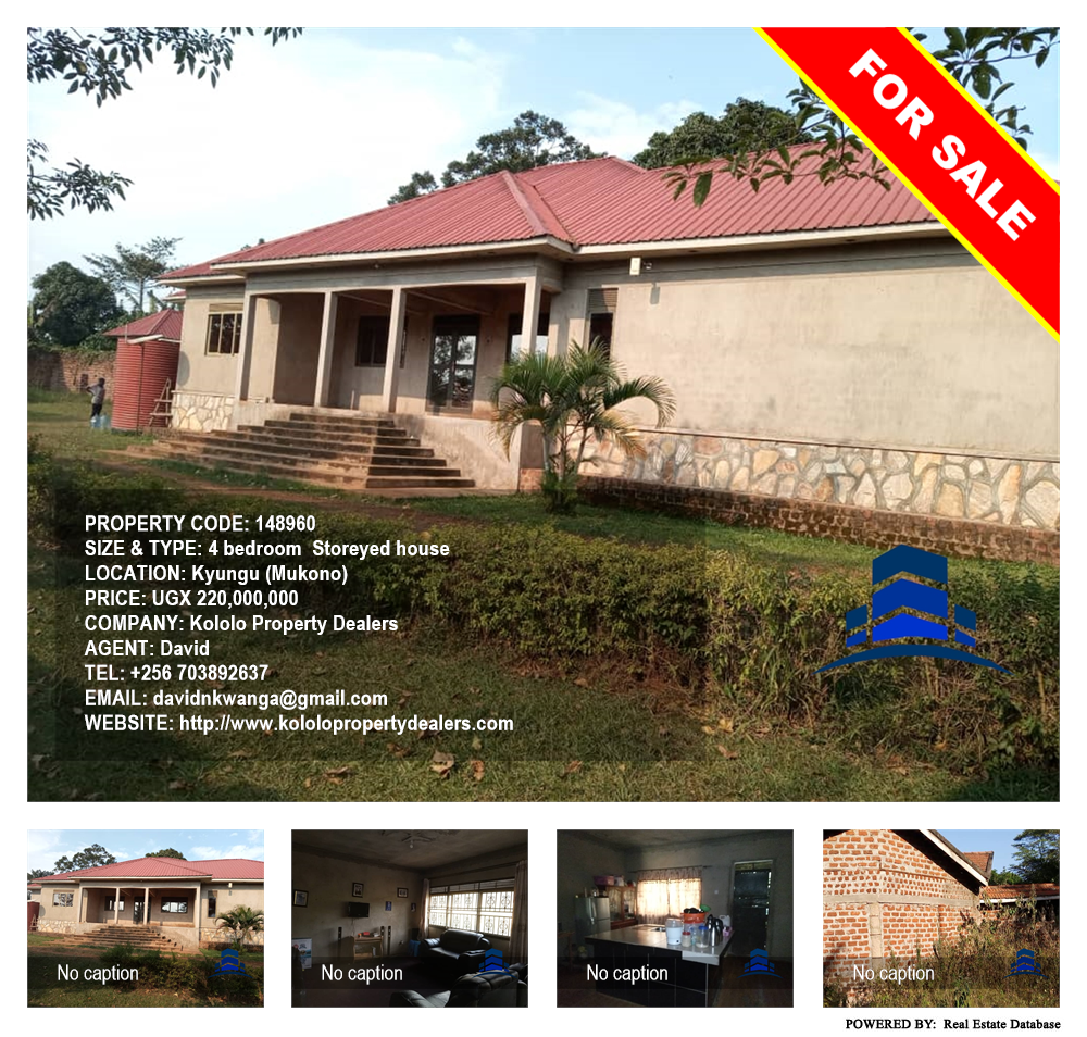 4 bedroom Storeyed house  for sale in Kyungu Mukono Uganda, code: 148960