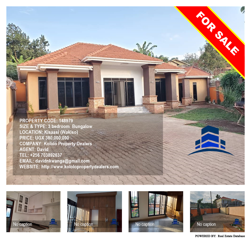 3 bedroom Bungalow  for sale in Kisaasi Wakiso Uganda, code: 148979