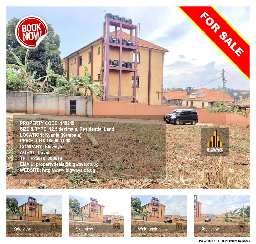 Residential Land  for sale in Kyanja Kampala Uganda, code: 149249