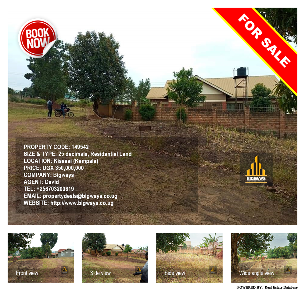 Residential Land  for sale in Kisaasi Kampala Uganda, code: 149542