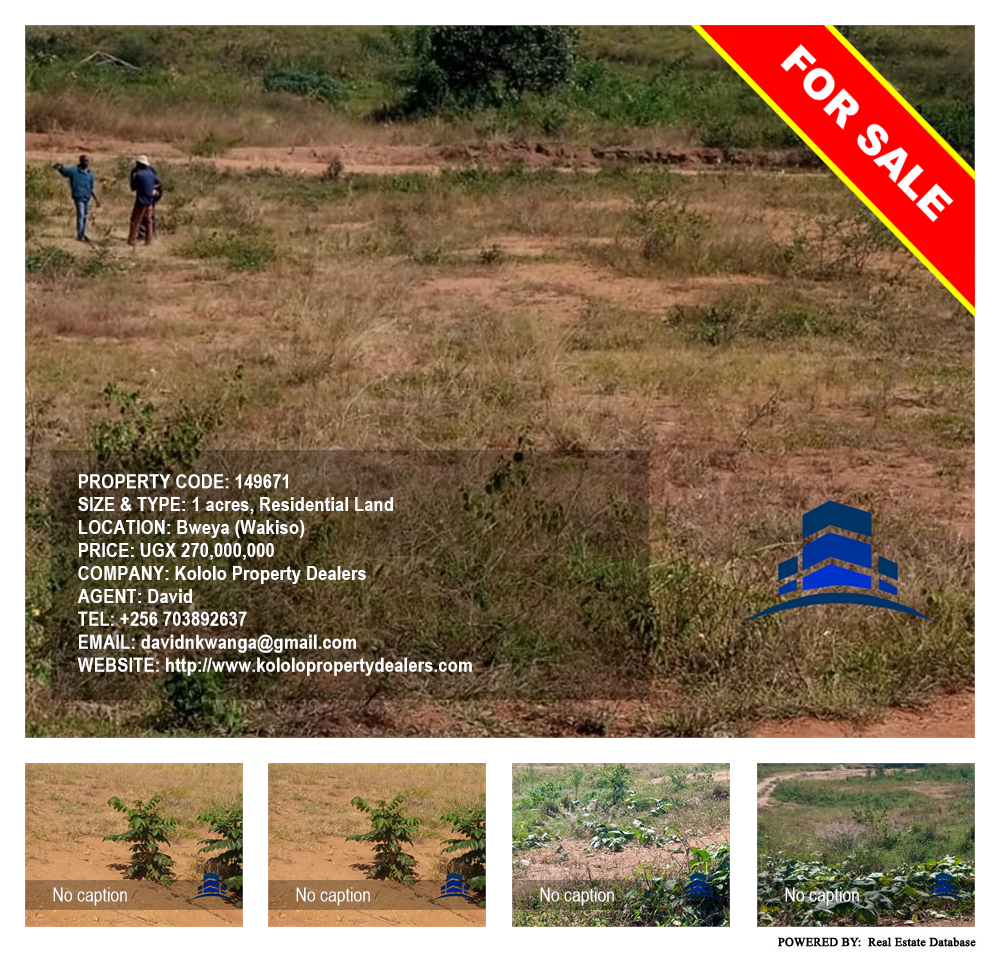 Residential Land  for sale in Bweya Wakiso Uganda, code: 149671