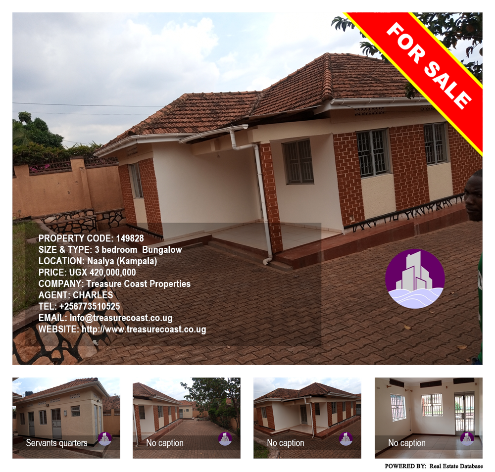 3 bedroom Bungalow  for sale in Naalya Kampala Uganda, code: 149828