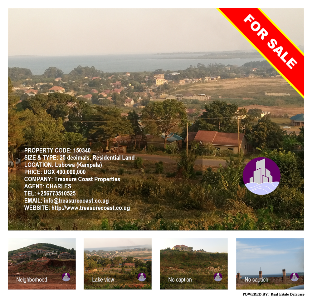 Residential Land  for sale in Lubowa Kampala Uganda, code: 150340