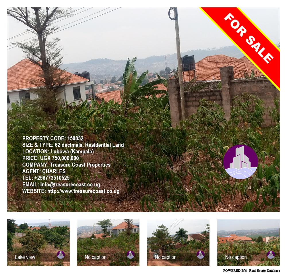 Residential Land  for sale in Lubowa Kampala Uganda, code: 150832