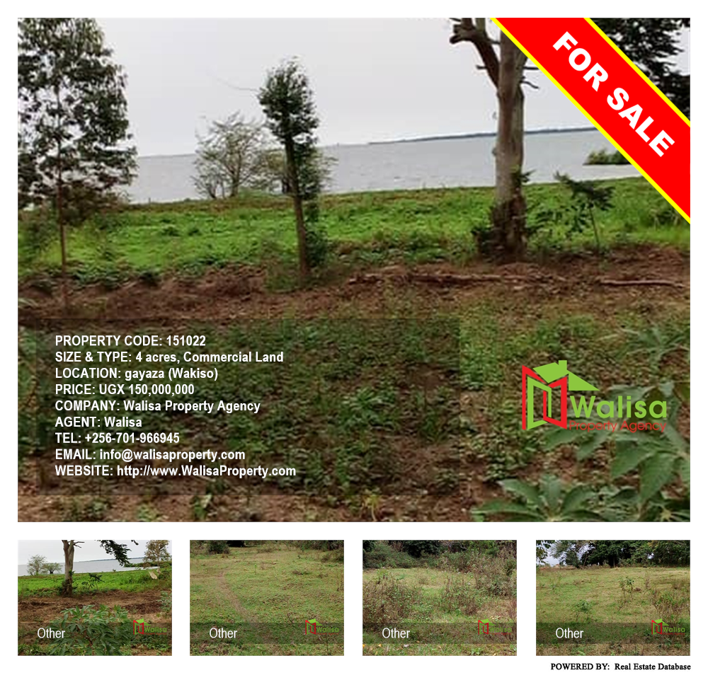 Commercial Land  for sale in Gayaza Wakiso Uganda, code: 151022