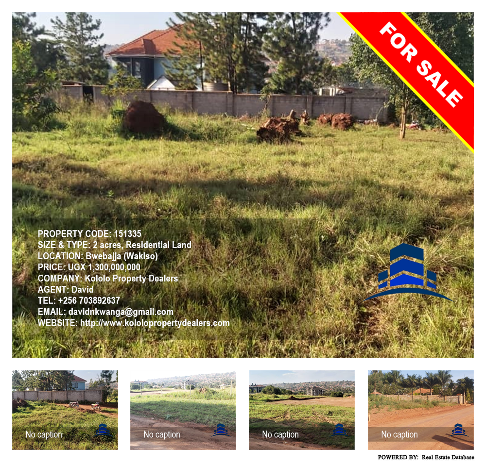 Residential Land  for sale in Bwebajja Wakiso Uganda, code: 151335