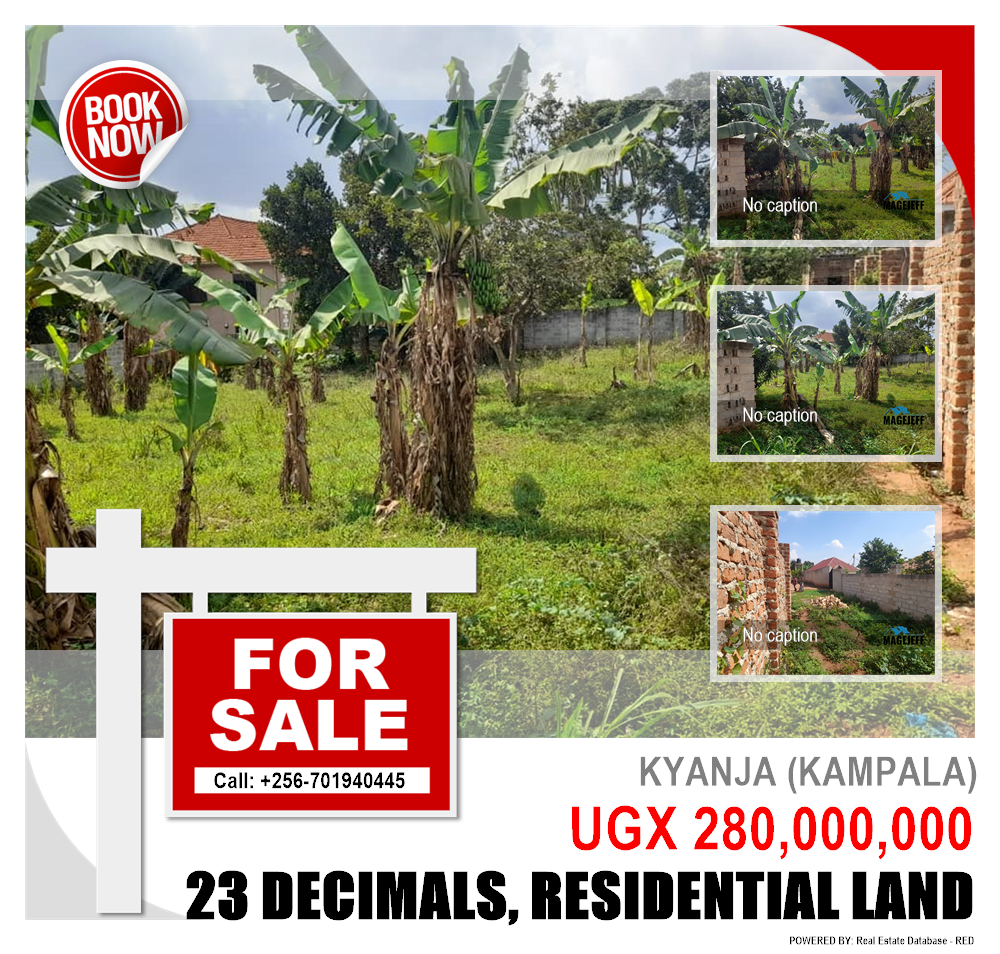 Residential Land  for sale in Kyanja Kampala Uganda, code: 151776