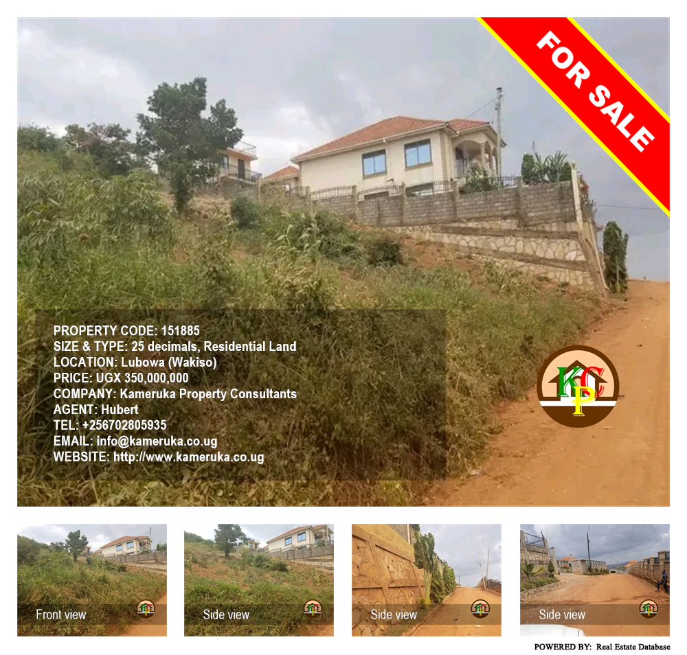 Residential Land  for sale in Lubowa Wakiso Uganda, code: 151885