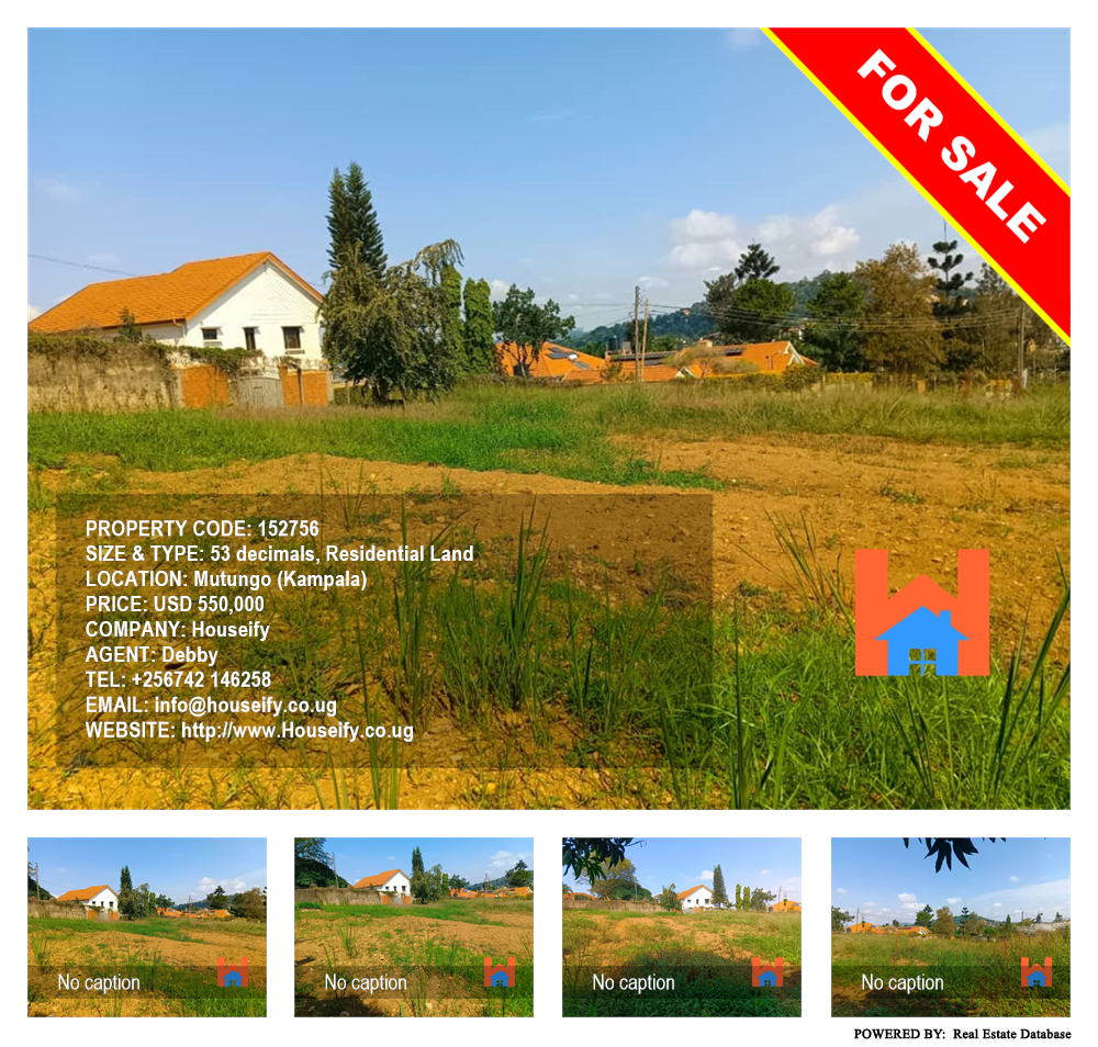 Residential Land  for sale in Mutungo Kampala Uganda, code: 152756