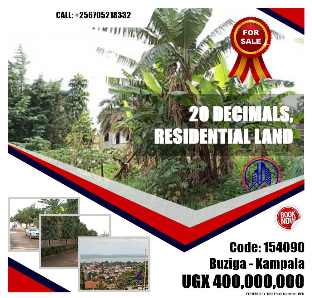 Residential Land  for sale in Buziga Kampala Uganda, code: 154090