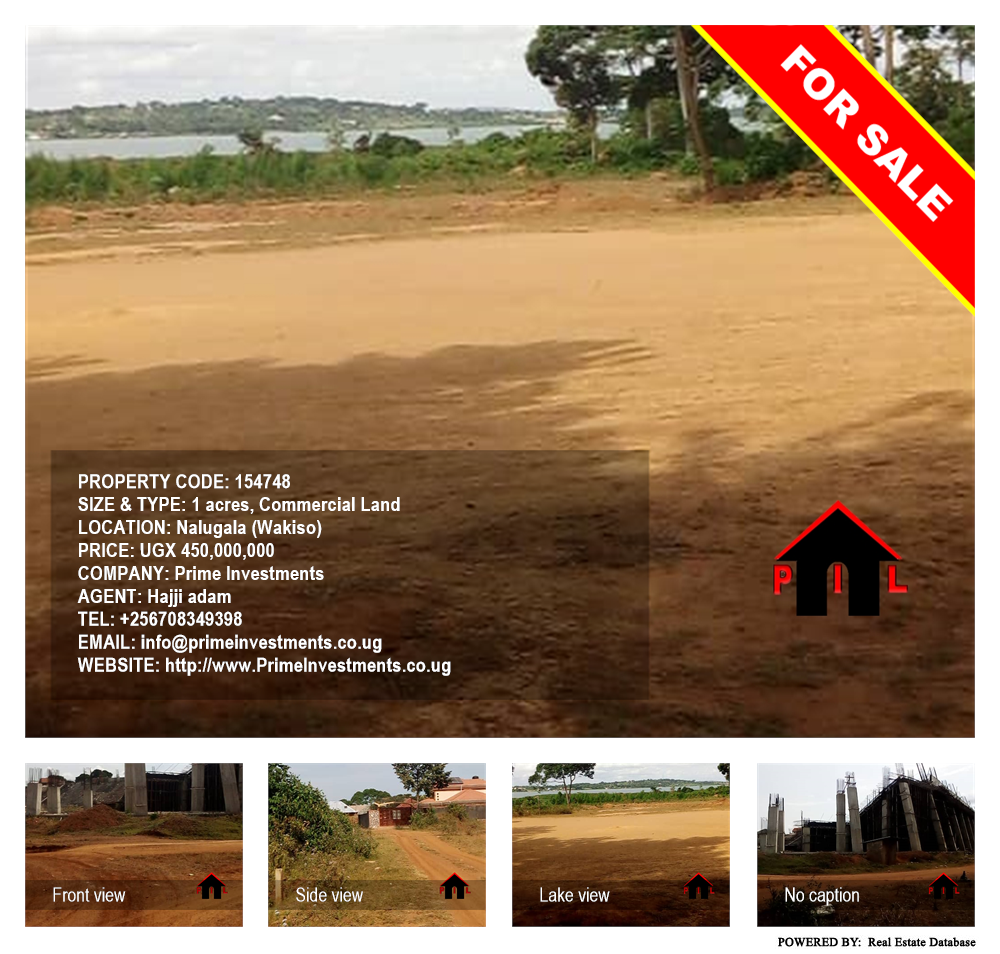 Commercial Land  for sale in Nalugala Wakiso Uganda, code: 154748