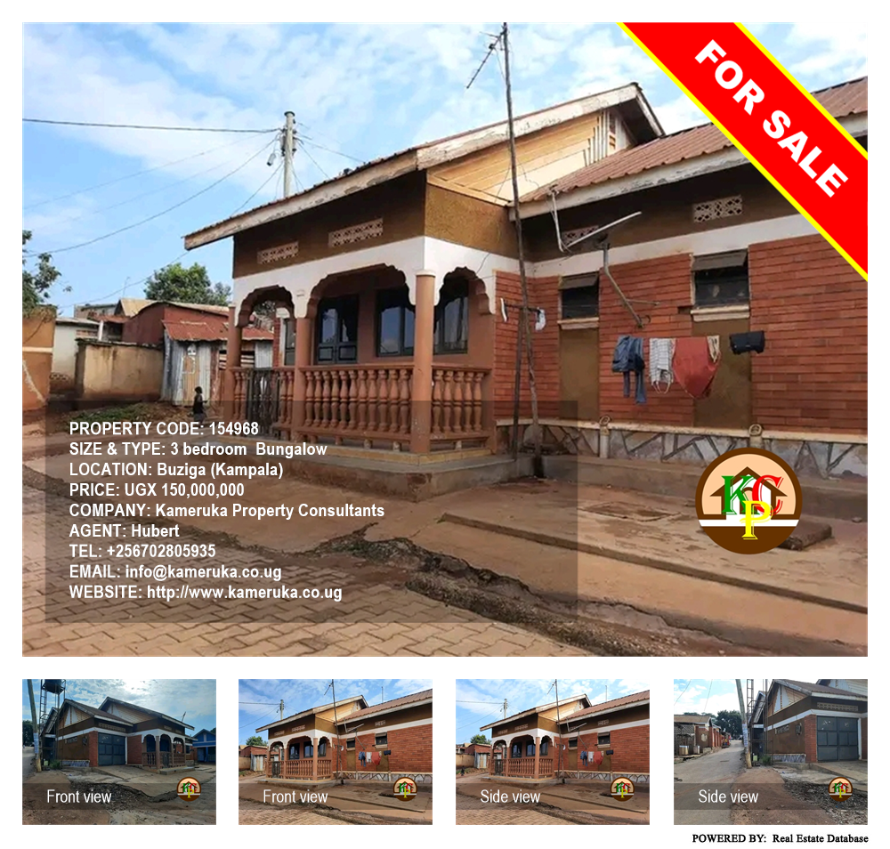 3 bedroom Bungalow  for sale in Buziga Kampala Uganda, code: 154968