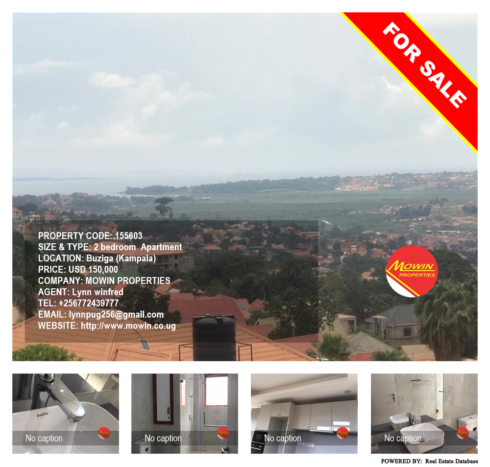 2 bedroom Apartment  for sale in Buziga Kampala Uganda, code: 155603