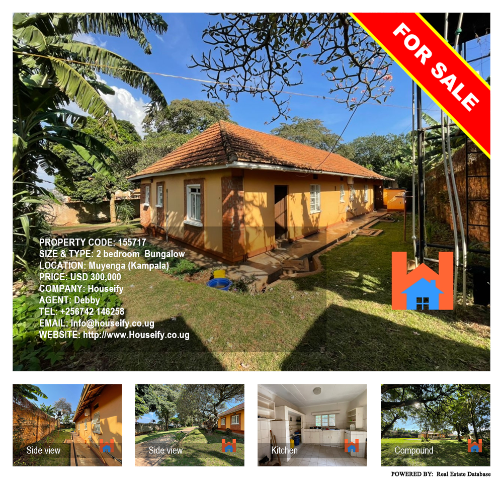 2 bedroom Bungalow  for sale in Muyenga Kampala Uganda, code: 155717