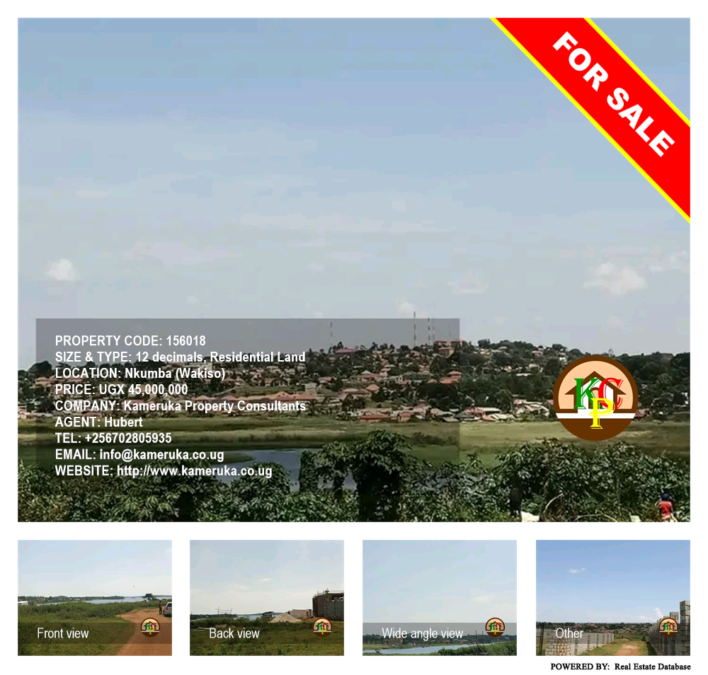 Residential Land  for sale in Nkumba Wakiso Uganda, code: 156018