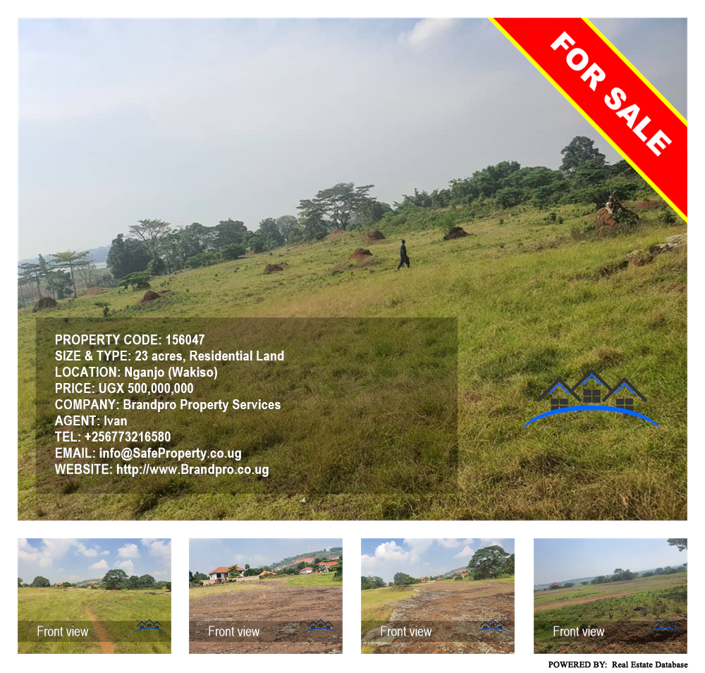 Residential Land  for sale in Nganjo Wakiso Uganda, code: 156047