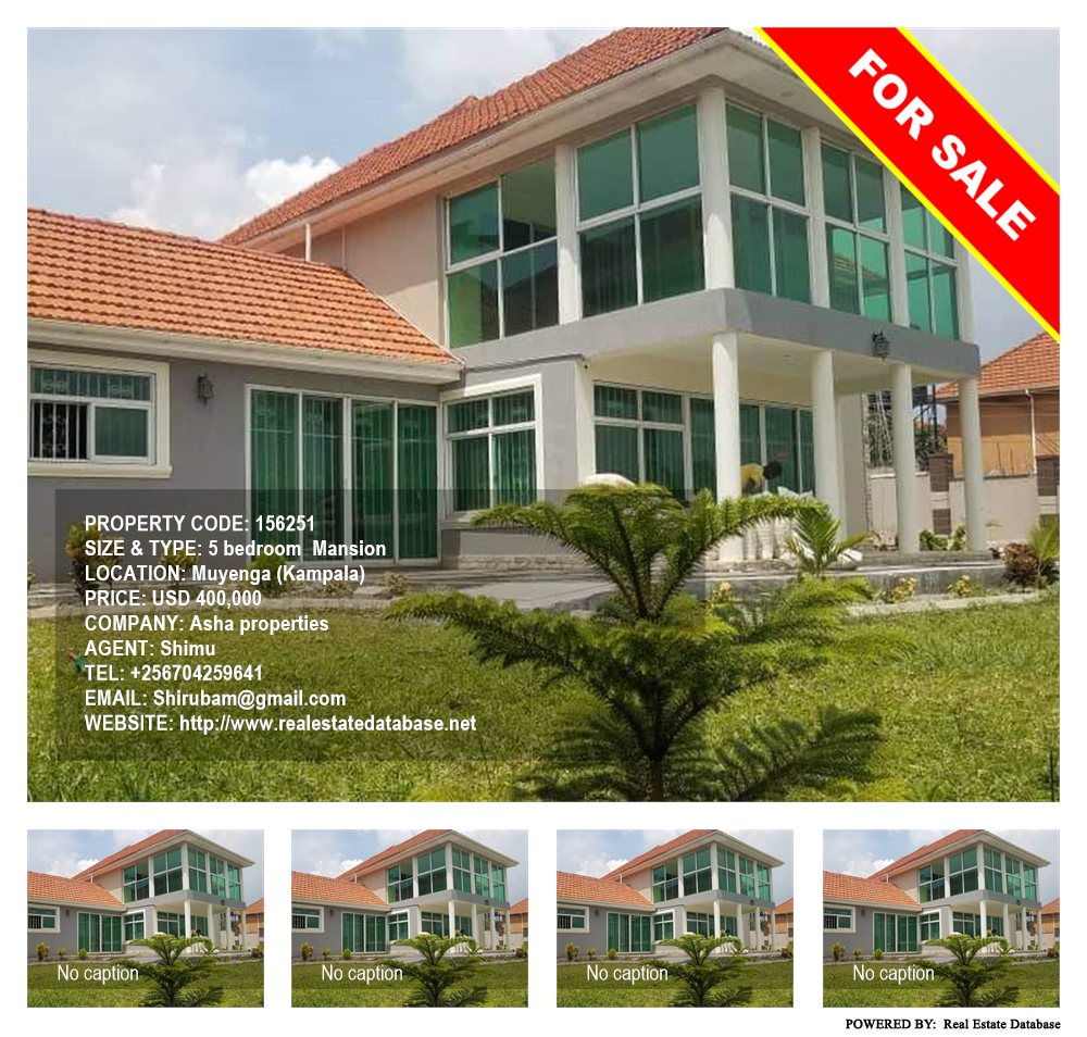 5 bedroom Mansion  for sale in Muyenga Kampala Uganda, code: 156251