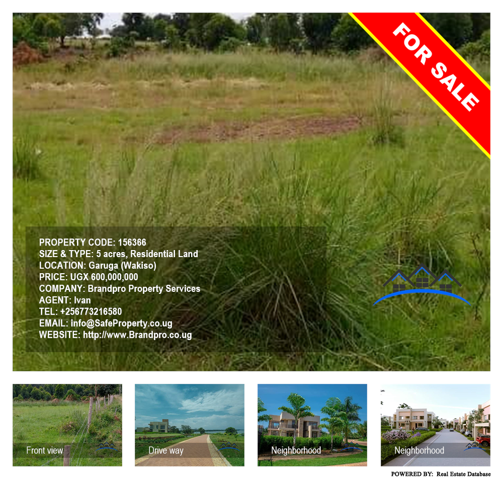 Residential Land  for sale in Garuga Wakiso Uganda, code: 156366