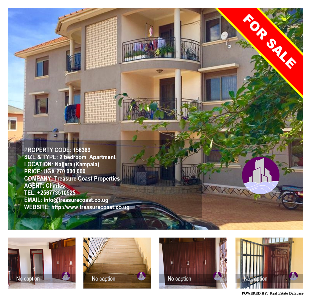 2 bedroom Apartment  for sale in Najjera Kampala Uganda, code: 156389