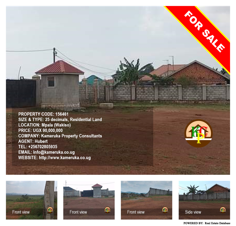 Residential Land  for sale in Mpala Wakiso Uganda, code: 156461